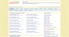 Desktop Screenshot of finance.vivat.cz